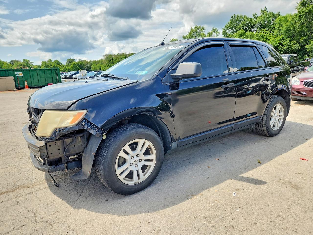 2008 Ford Edge SE, VIN 2FMDK36C18BB22807 — Front end