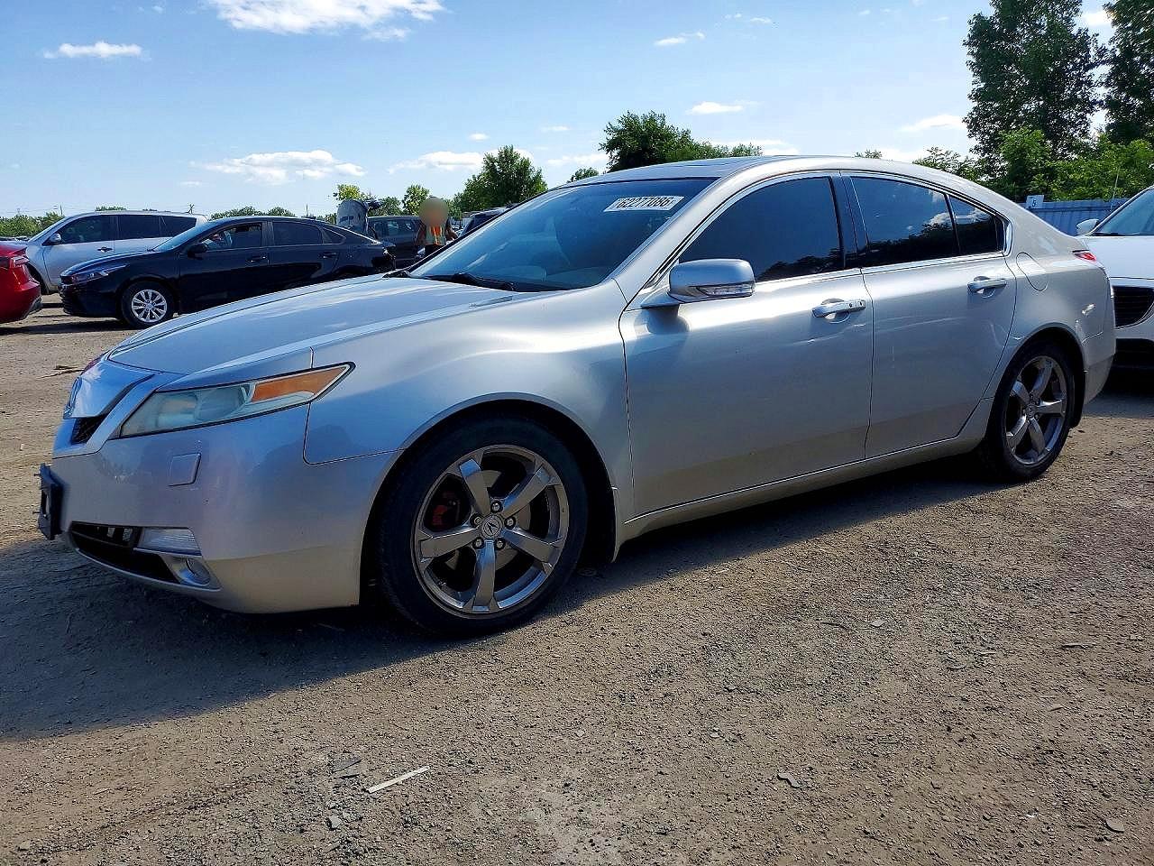 2009 Acura TL Technology, VIN 19UUA96569A800364 — Front end