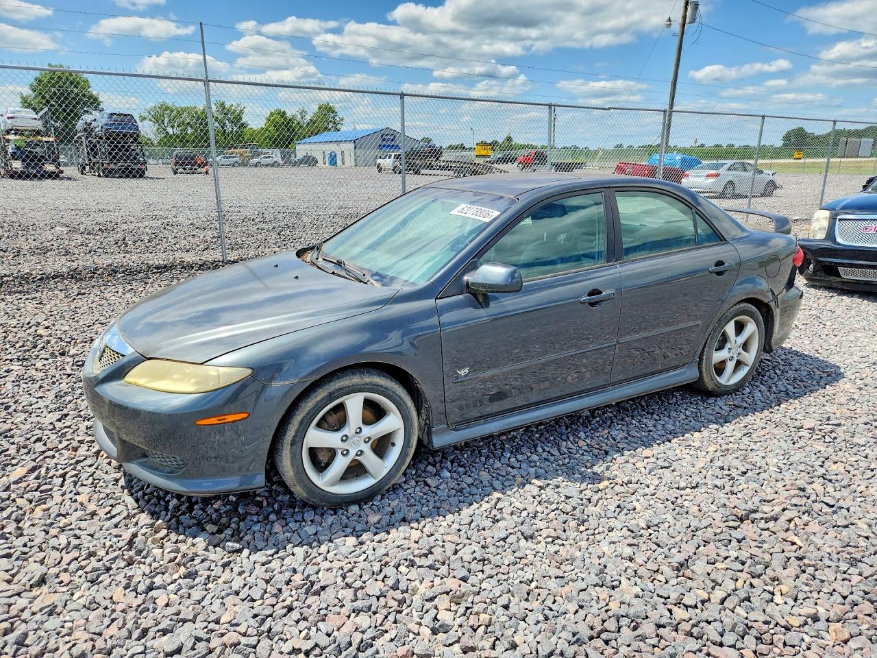 2004 Mazda 6 s, VIN 1YVHP80D645N97531 — Normal wear