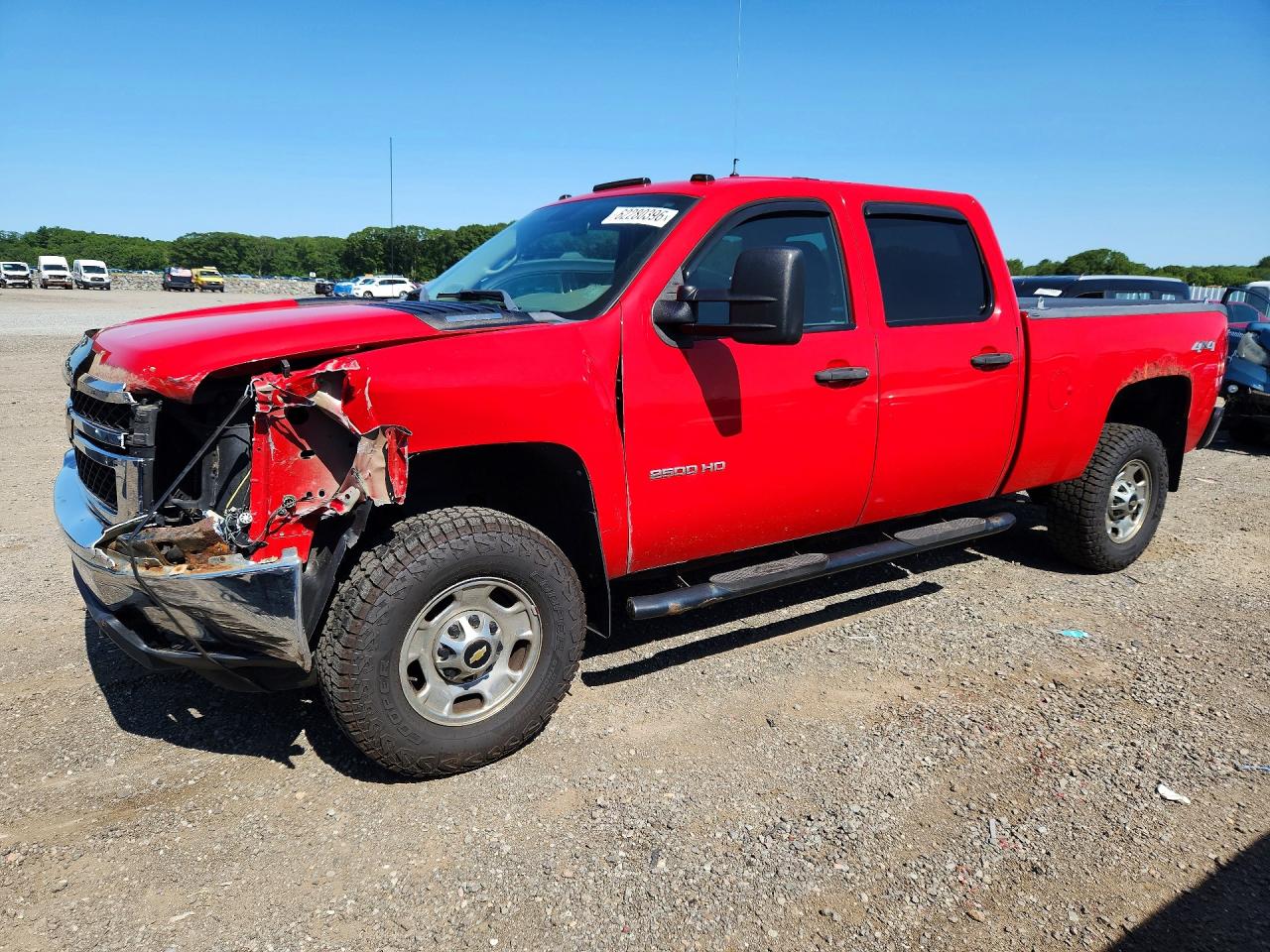 2012 Chevrolet Silverado 2500HD Work Truck, VIN 1GC1KVCG5CF176175 — Front end