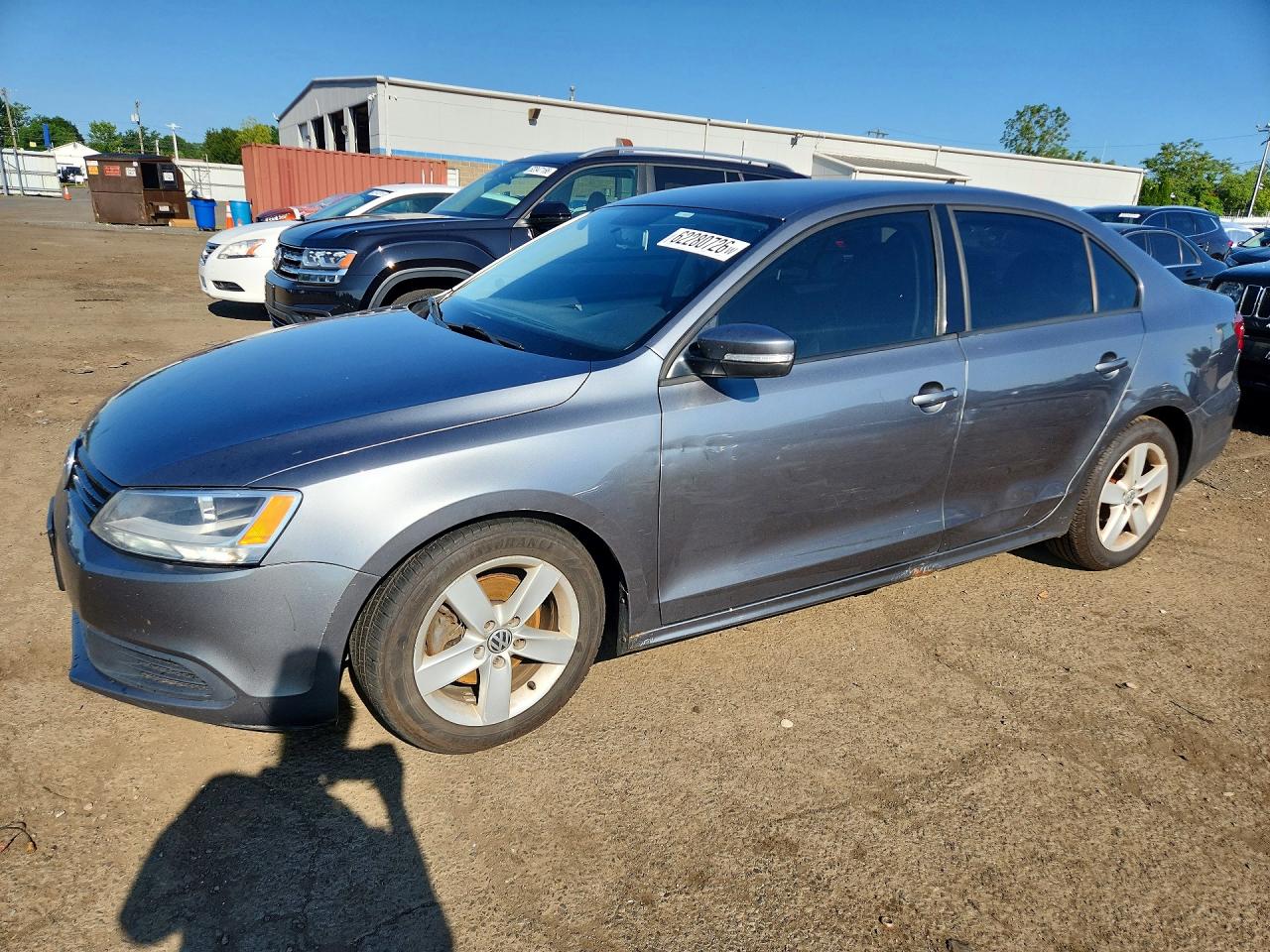 2012 Volkswagen Jetta TDI, VIN 3VWLL7AJ8CM093997 — Rear end