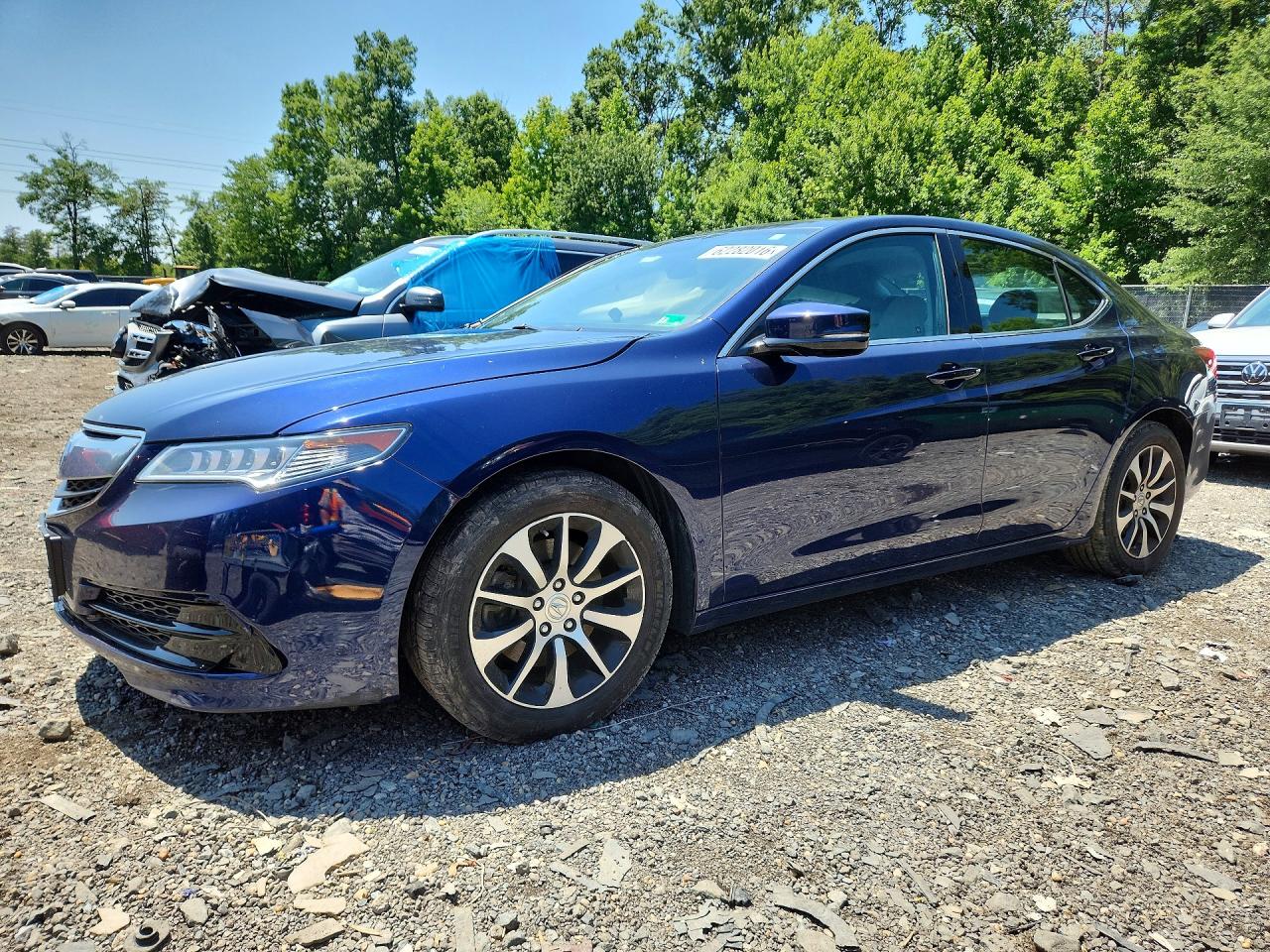 2017 Acura TLX Technology, VIN 19UUB1F59HA011056 — Side