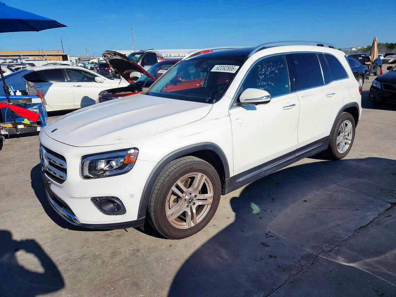 2020 Mercedes-Benz GLB 250, VIN WDC4M4GB7LW011528 — Normal wear