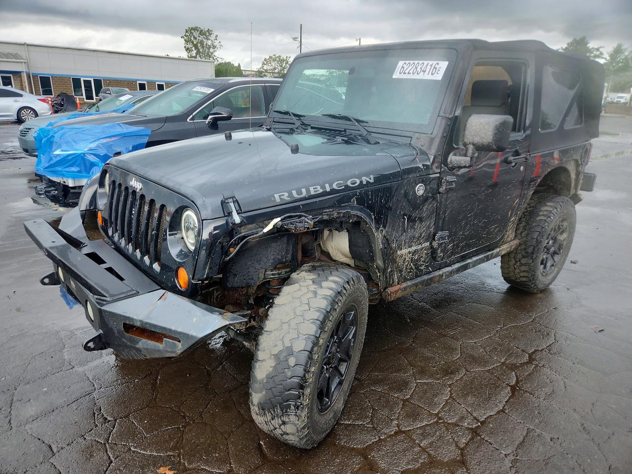 2008 Jeep Wrangler Rubicon, VIN 1J8GA64158L518691 — Rear end