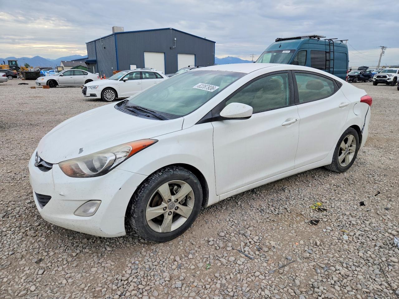 2012 Hyundai Elantra Limited, VIN 5NPDH4AE0CH107732 — Normal wear
