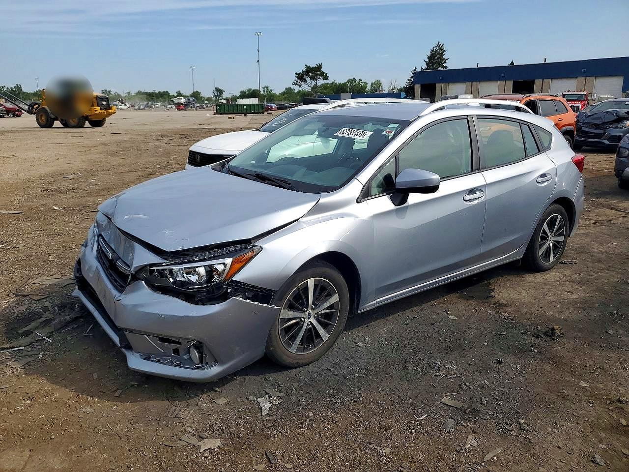 2021 Subaru Impreza Premium, VIN 4S3GTAV60M3714255 — Front end