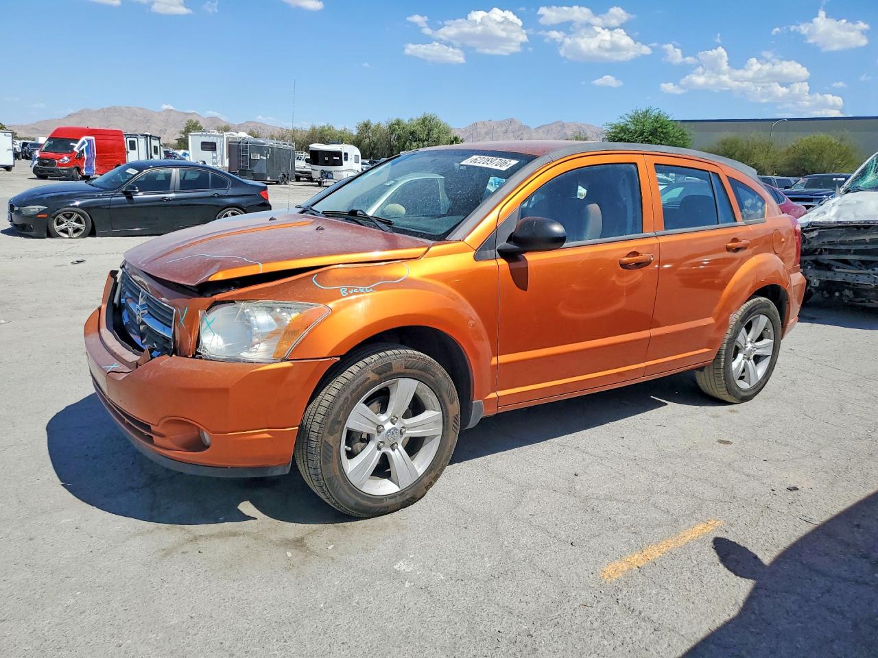2011 Dodge Caliber Mainstreet, VIN 1B3CB3HA2BD294438 — Front end