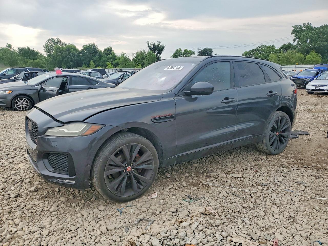 2017 Jaguar F-Pace S, VIN SADCM2BV6HA498253 — Minor dents and scratches