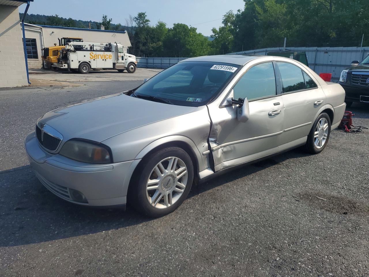 2004 Lincoln LS Sport, VIN 1LNHM87A84Y608498 — Бок