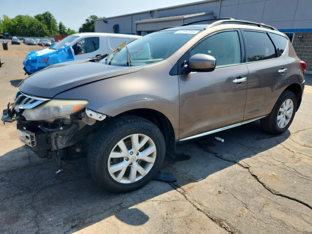 2011 Nissan Murano SL, VIN JN8AZ1MW5BW155534 — Front end