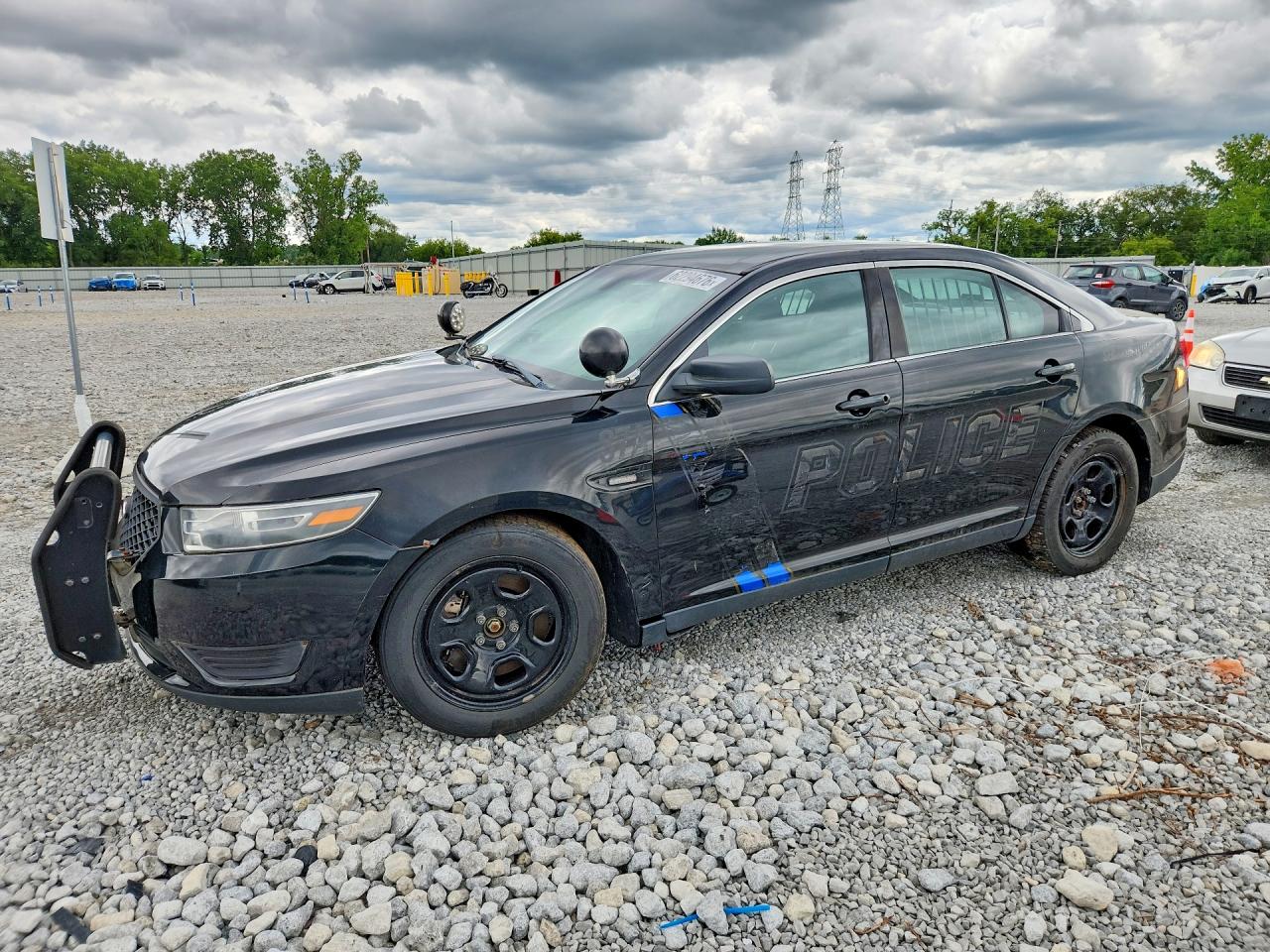 2014 Ford Police Interceptor, VIN 1FAHP2MK8EG185814 — Minor dents and scratches