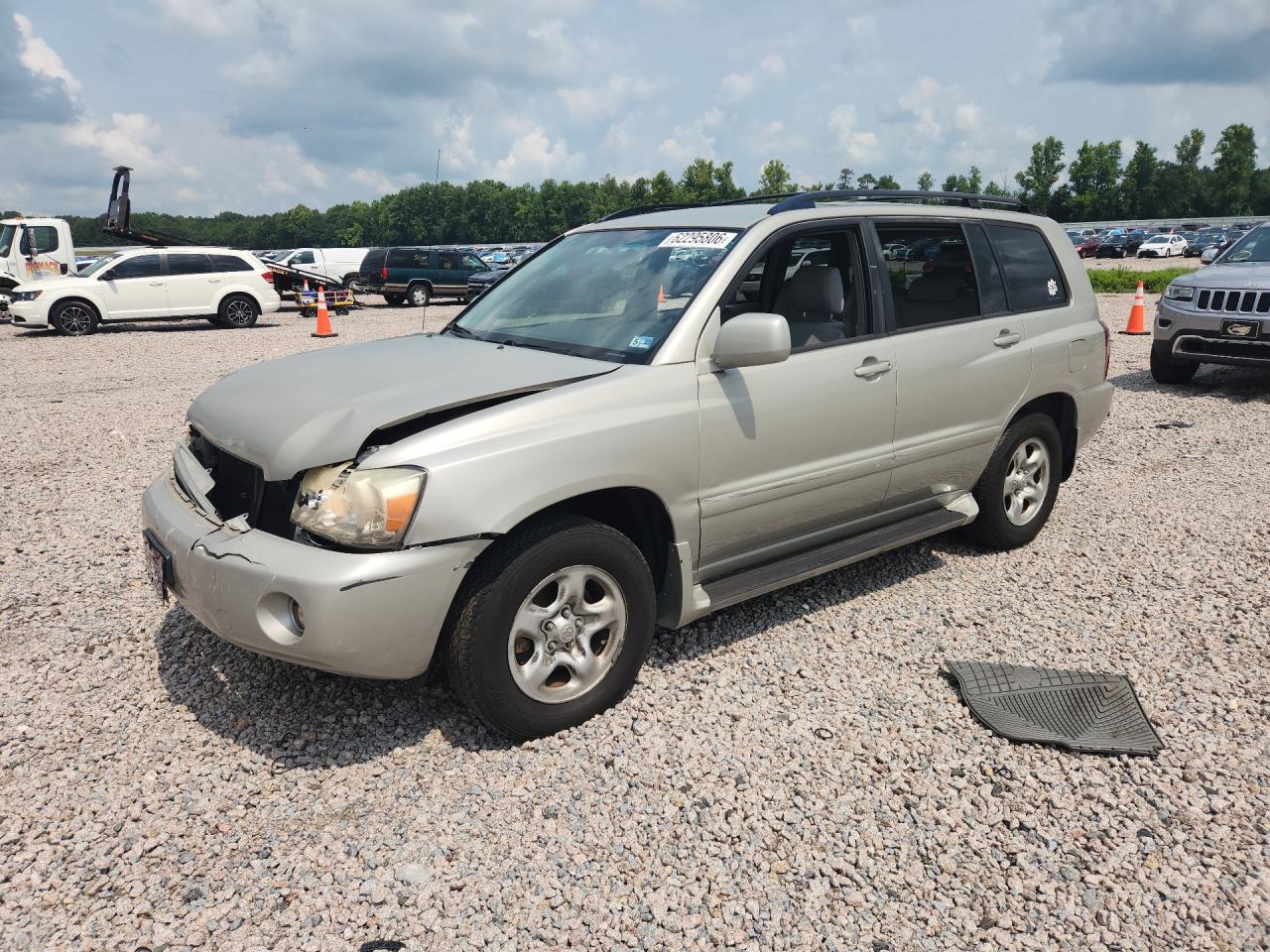 2006 Toyota Highlander, VIN JTEGD21A460140661 — Front end