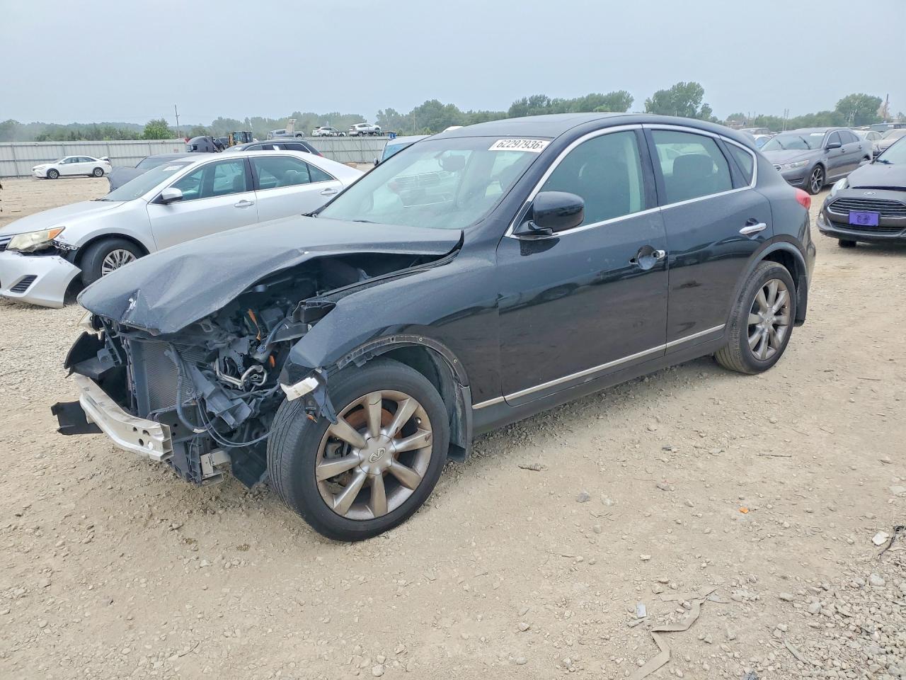 2011 Infiniti EX Journey, VIN JN1AJ0HP8BM800563 — Front end