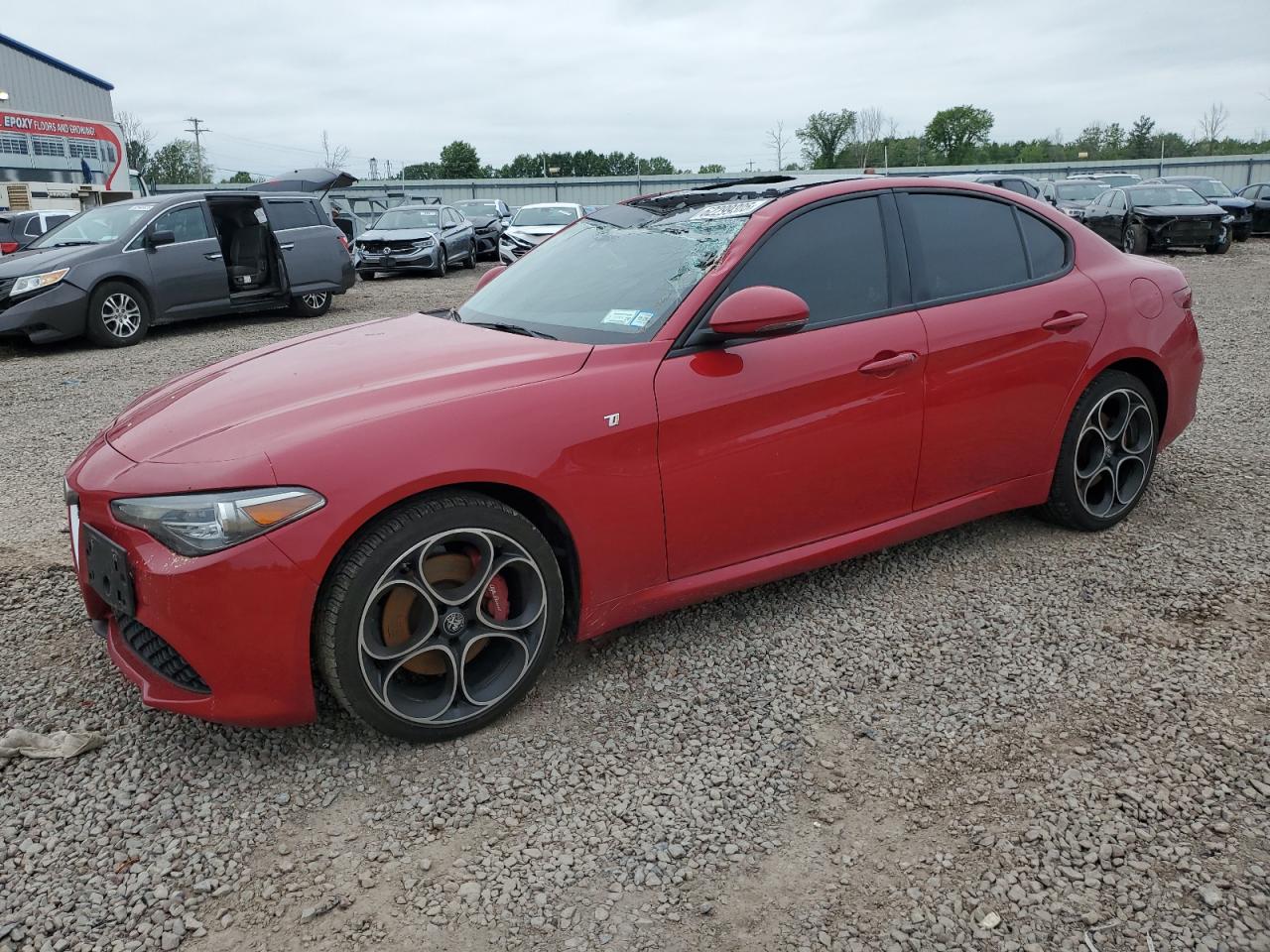 2022 Alfa Romeo Giulia Ti, VIN ZARFANBN9N7657154 — Mechanical