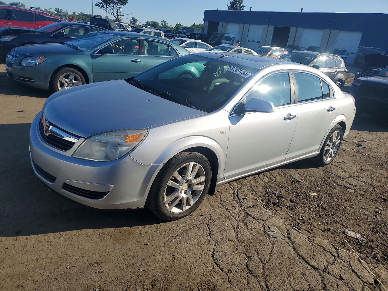2009 Saturn Aura XR, VIN 1G8ZV57B99F205978 — Rear end