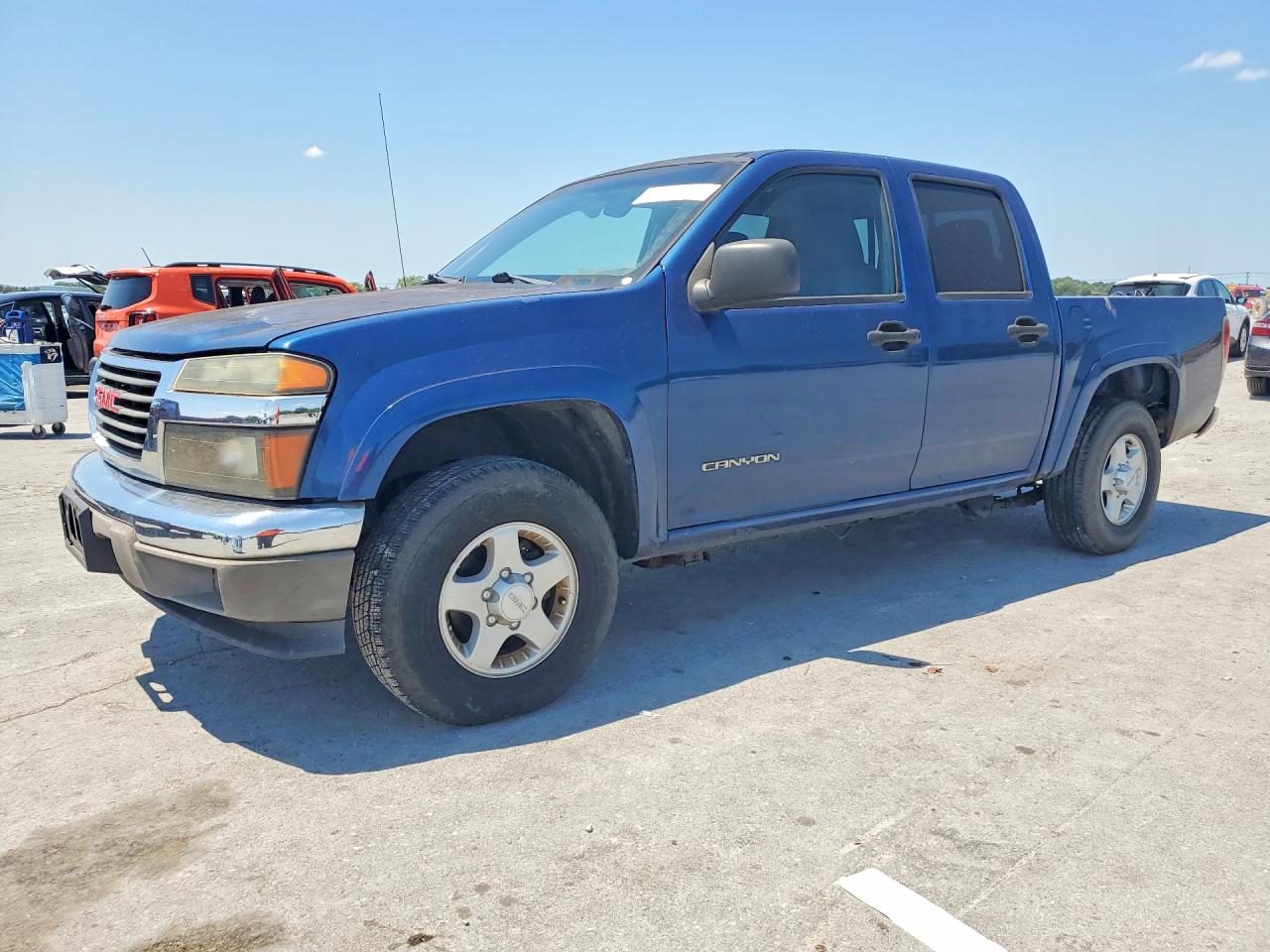2005 GMC Canyon 1SF SLE Z71, VIN 1GTDT136758220260 — Мелкие вмятины и царапины