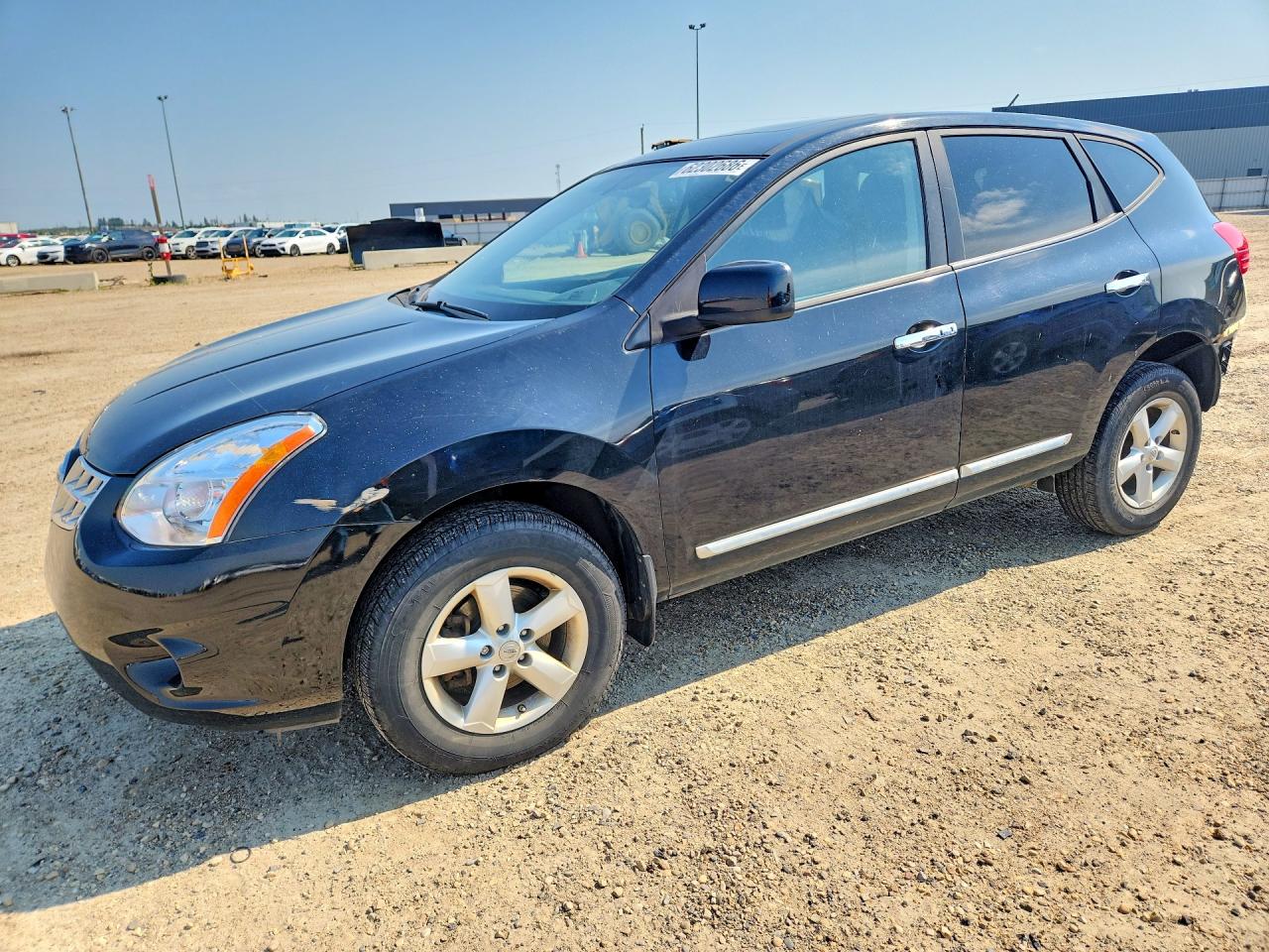 2013 Nissan Rogue SL, VIN JN8AS5MT1DW037694 — Rear end