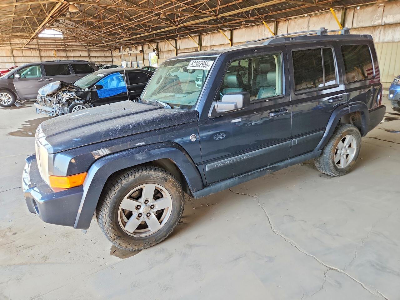 2008 Jeep Commander Sport, VIN 1J8HG48N78C163480 — Rear end