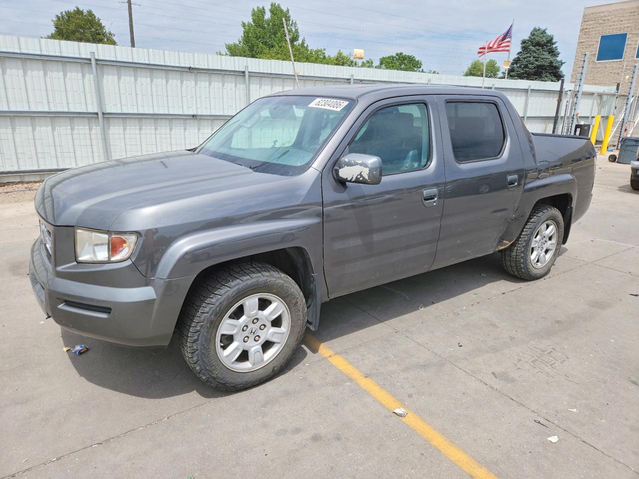 2007 Honda Ridgeline RTL, VIN 2HJYK16537H536688 — Перед