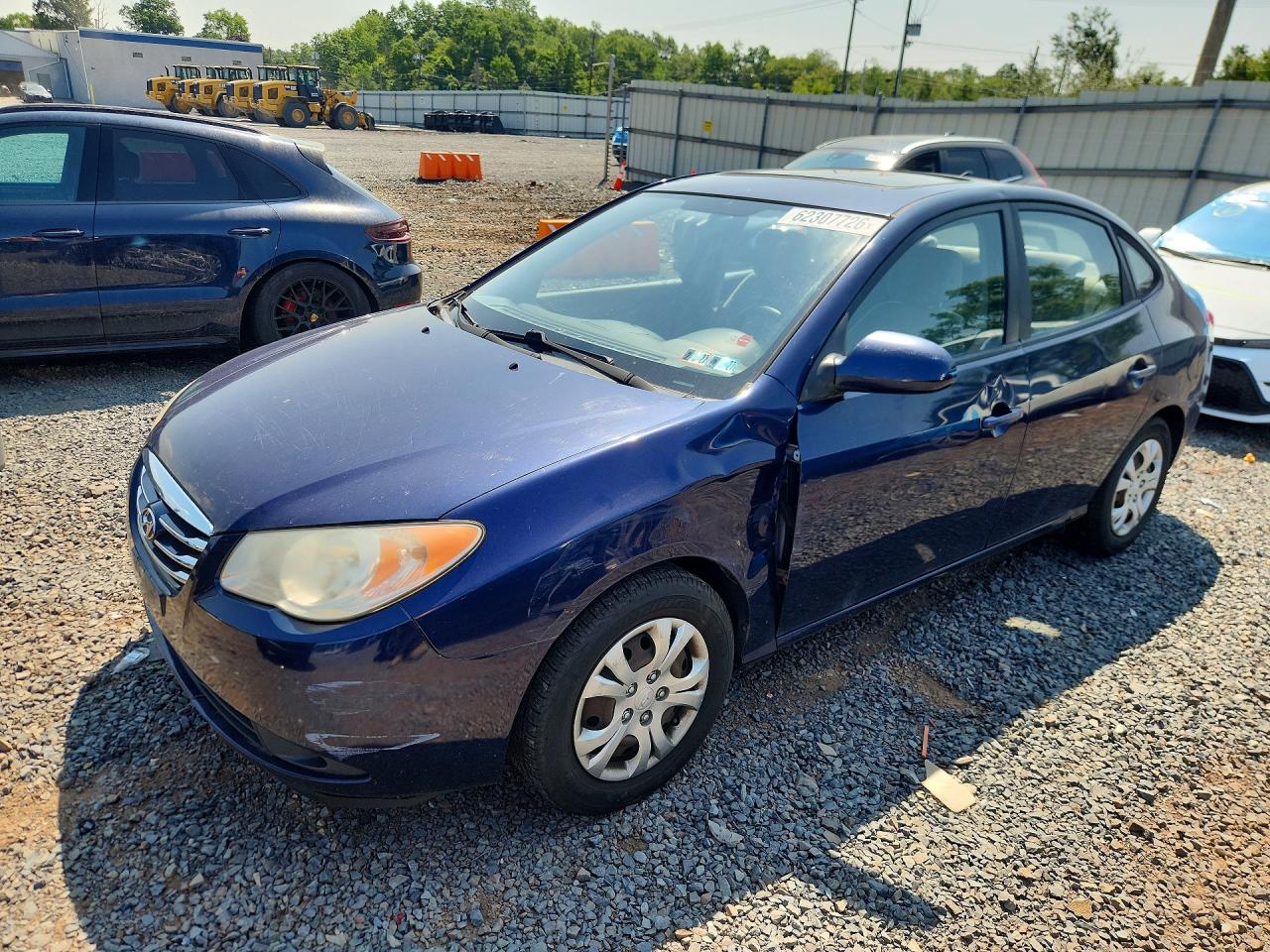 2010 Hyundai Elantra GLS, VIN KMHDU4AD4AU148897 — Side