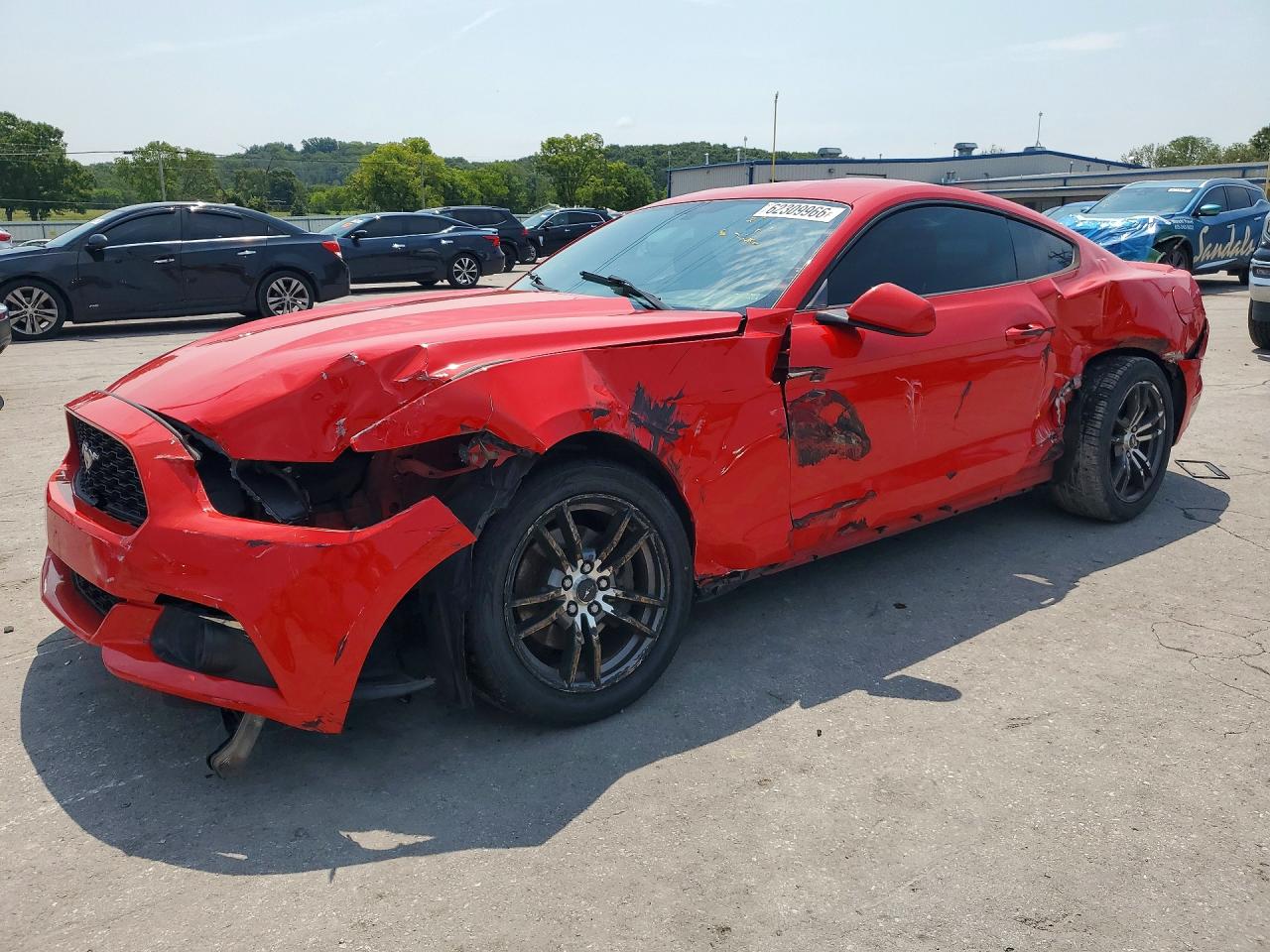 2016 Ford Mustang EcoBoost, VIN 1FA6P8TH1G5283386 — Front end