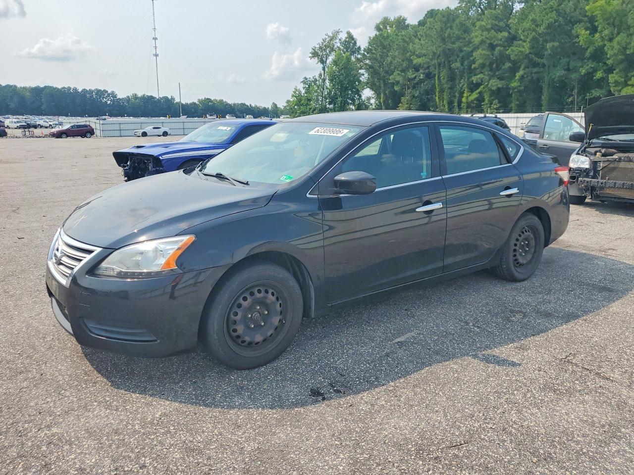 2015 Nissan Sentra SR, VIN 3N1AB7AP4FY324363 — Front end