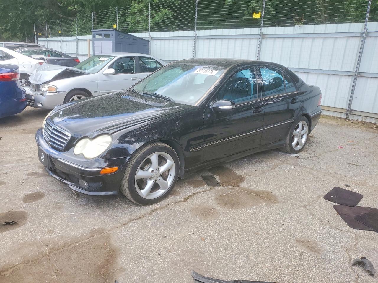 2006 Mercedes-Benz C 230 Sport, VIN WDBRF52H66F743594 — Front end