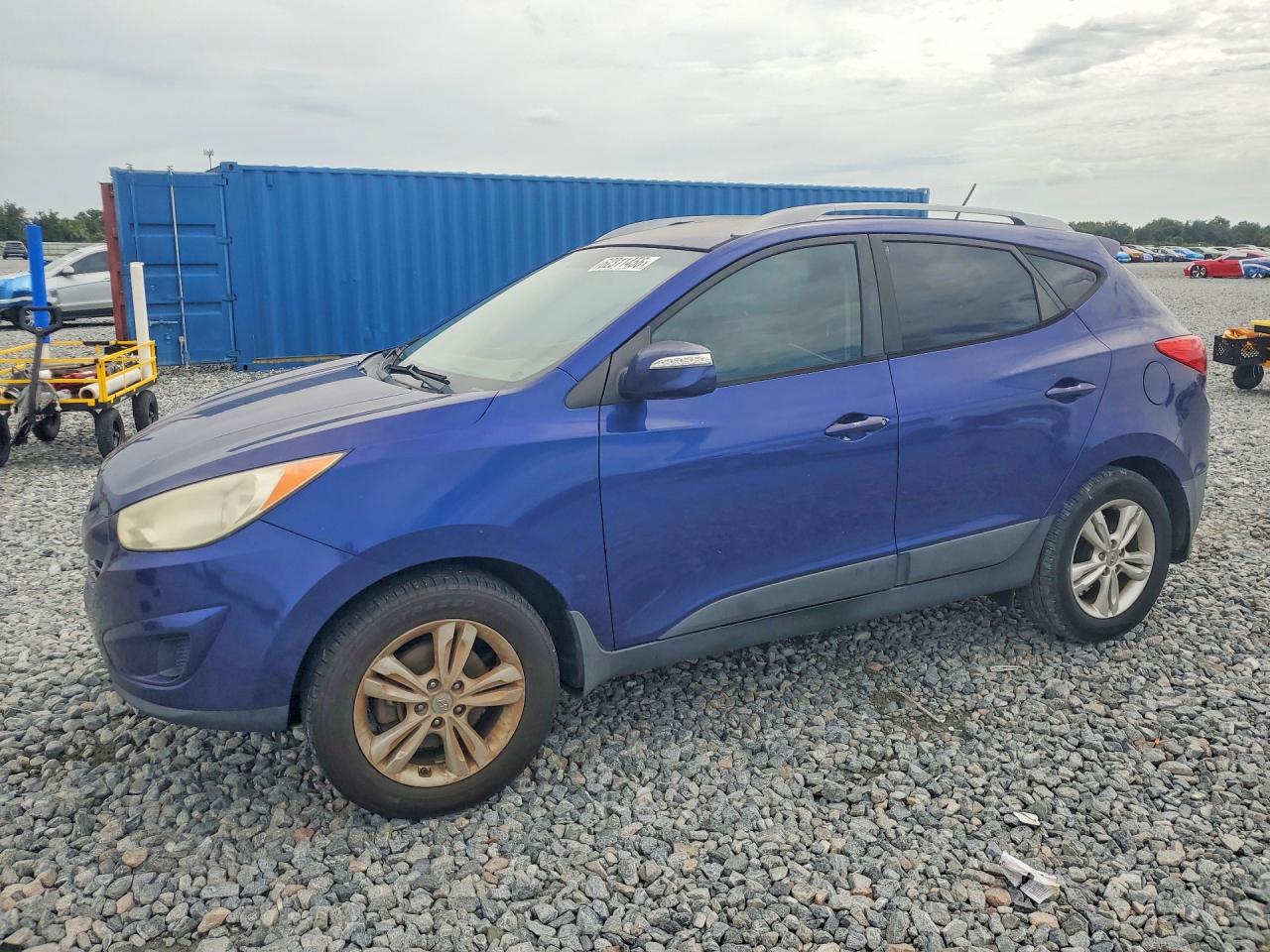 2012 Hyundai Tucson GLS, VIN KM8JU3AC8CU391653 — Rear end
