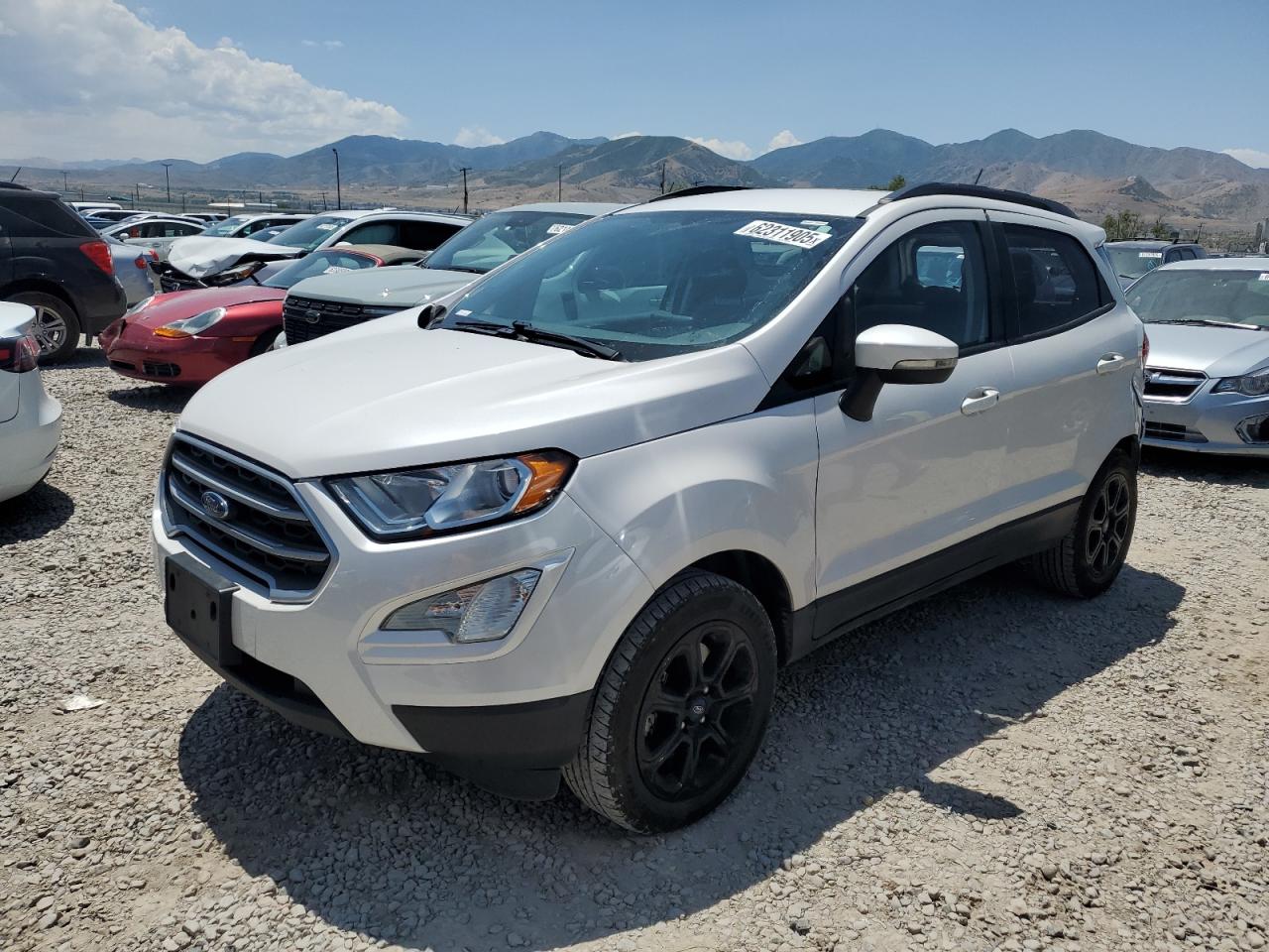 2020 Ford EcoSport SE, VIN MAJ6S3GL0LC327691 — Rear end