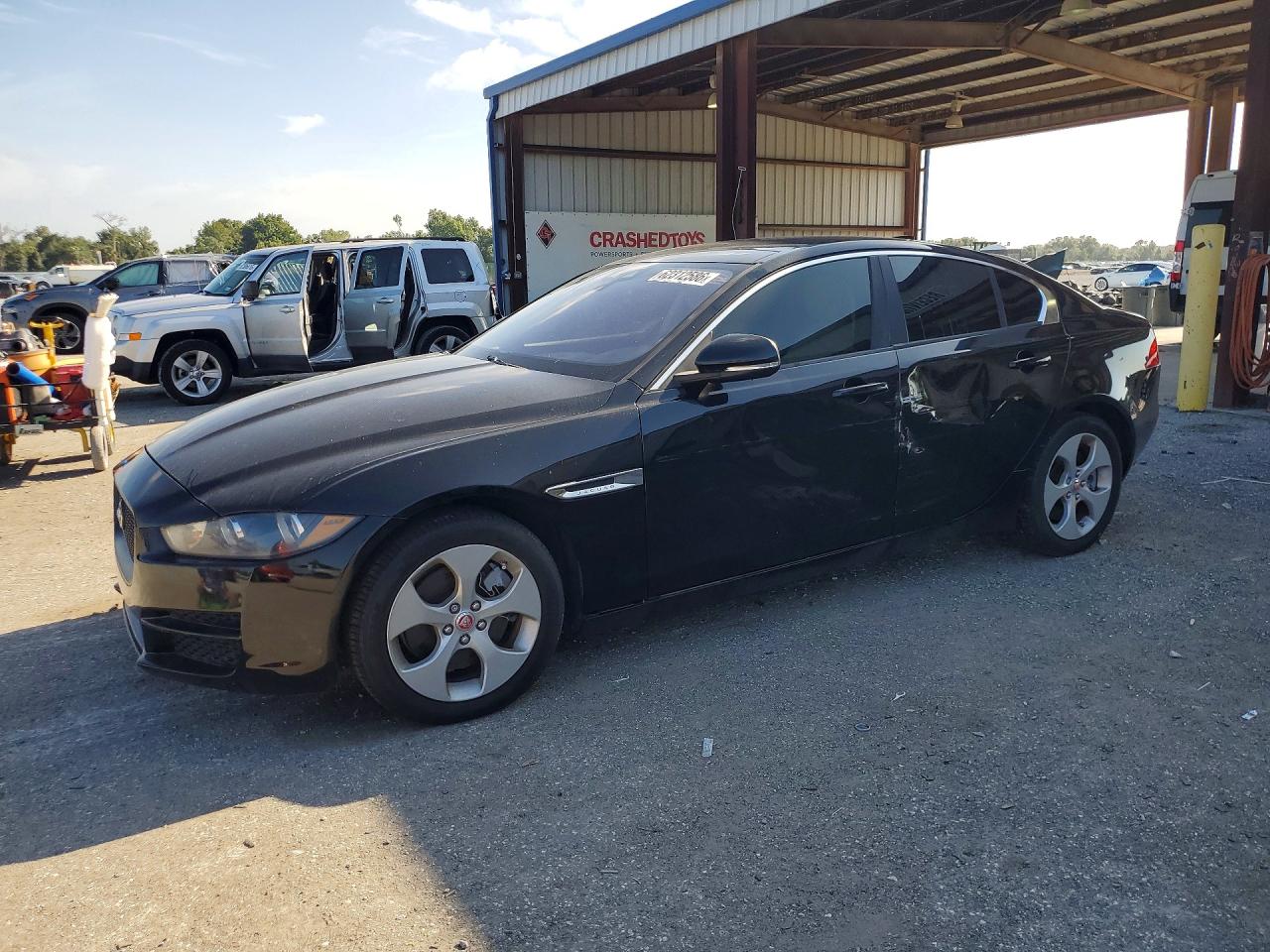 2017 Jaguar XE 25t, VIN SAJAR4BG7HA960208 — Side