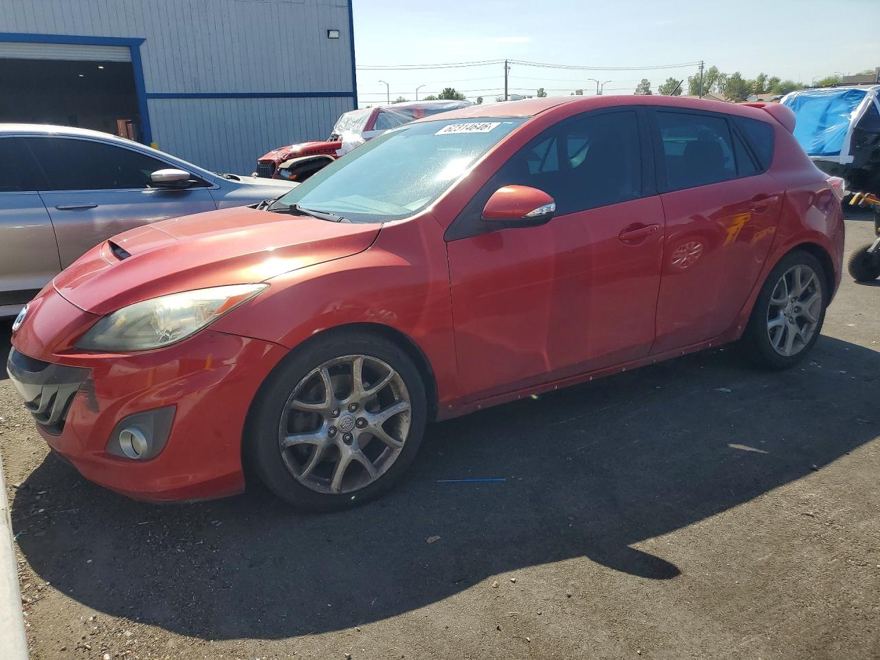 2012 Mazda 3 Mazdaspeed3 Touring, VIN JM1BL1L38C1614398 — Бок