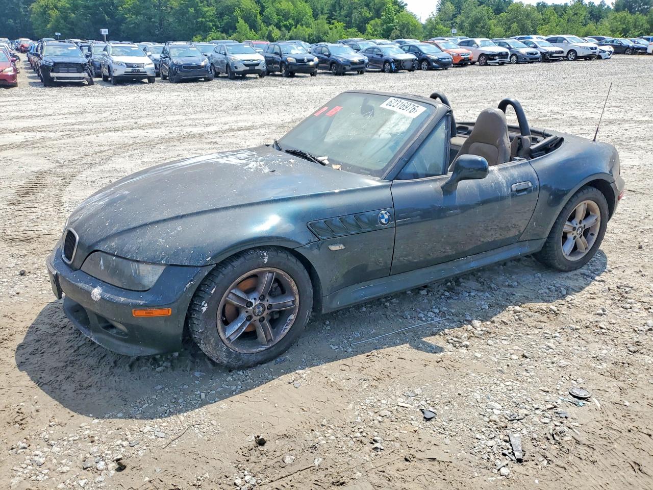 2000 BMW Z3 2.5, VIN WBACH9343YLF89676 — Burn