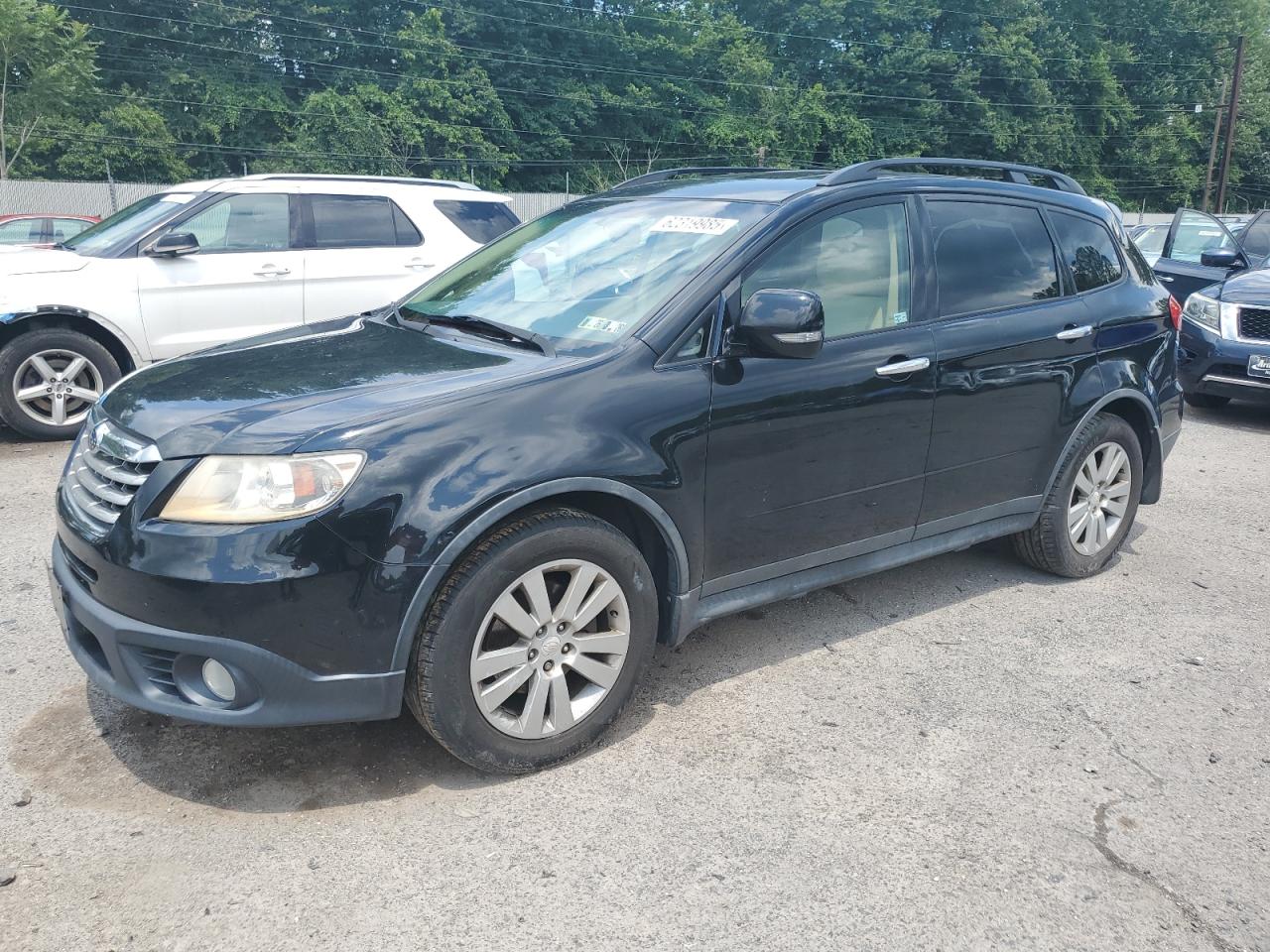 2014 Subaru Tribeca Limited, VIN 4S4WX9GD9E4400606 — Rear end