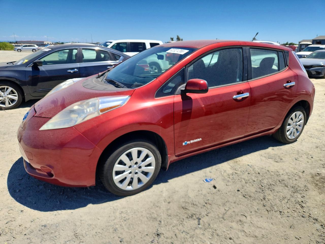2013 Nissan LEAF SV, VIN 1N4AZ0CP8DC414687 — Minor dents and scratches