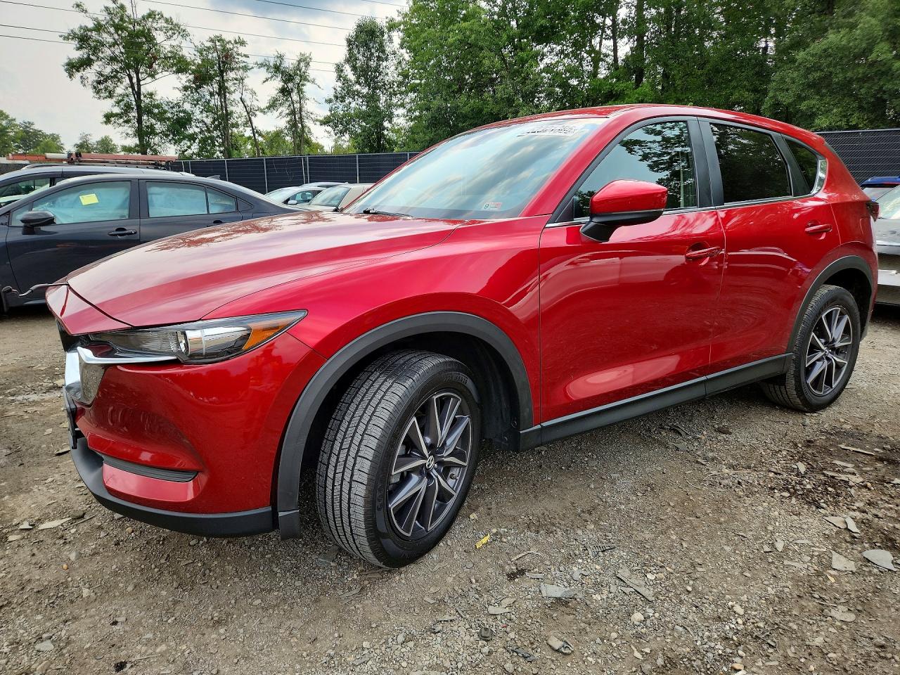 2018 Mazda CX-5 Touring, VIN JM3KFBCMXJ0462026 — Перед