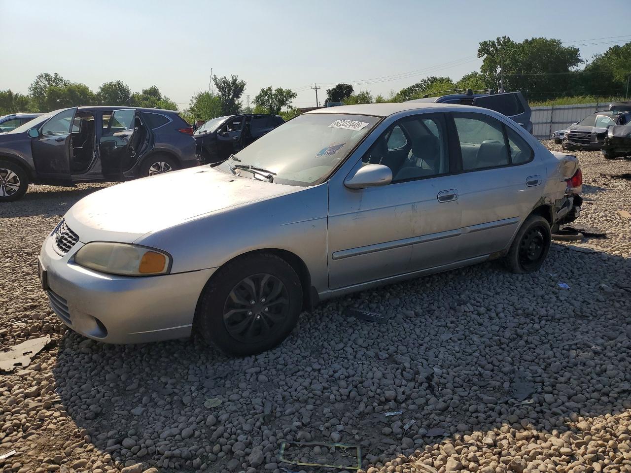 2002 Nissan Sentra GXE, VIN 3N1CB51D22L684838 — Rear end