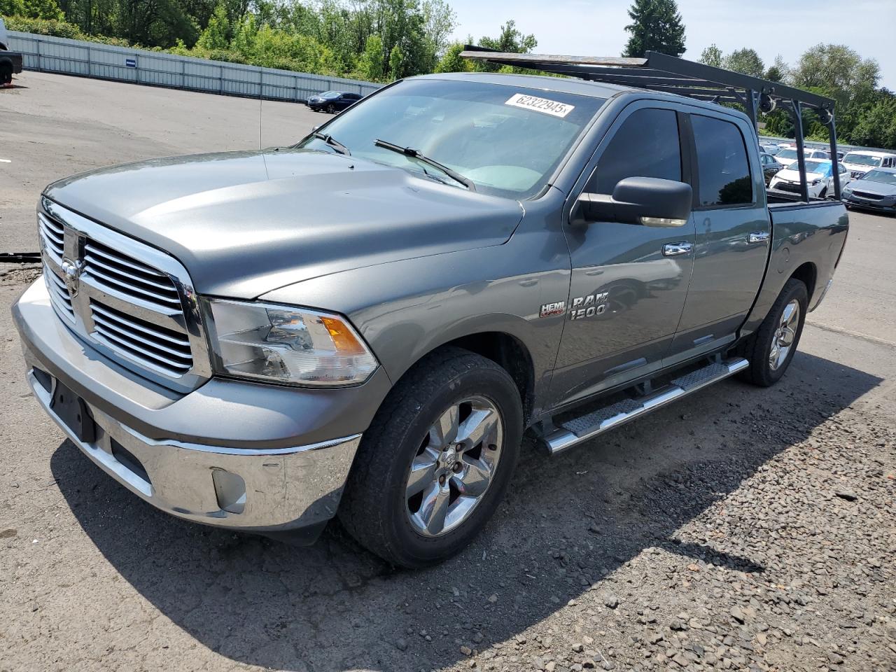 2013 Ram 1500 Lone Star, VIN 1C6RR6LT9DS594613 — Prior damage history
