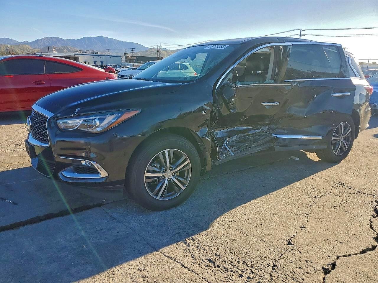 2020 Infiniti QX60 Luxe, VIN 5N1DL0MN5LC537380 — Side