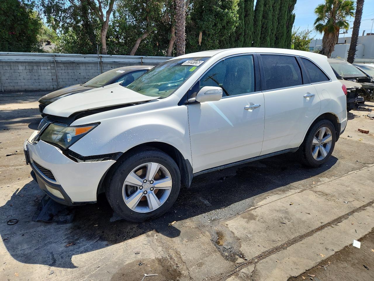 2012 Acura MDX Technology, VIN 2HNYD2H34CH531875 — Front end
