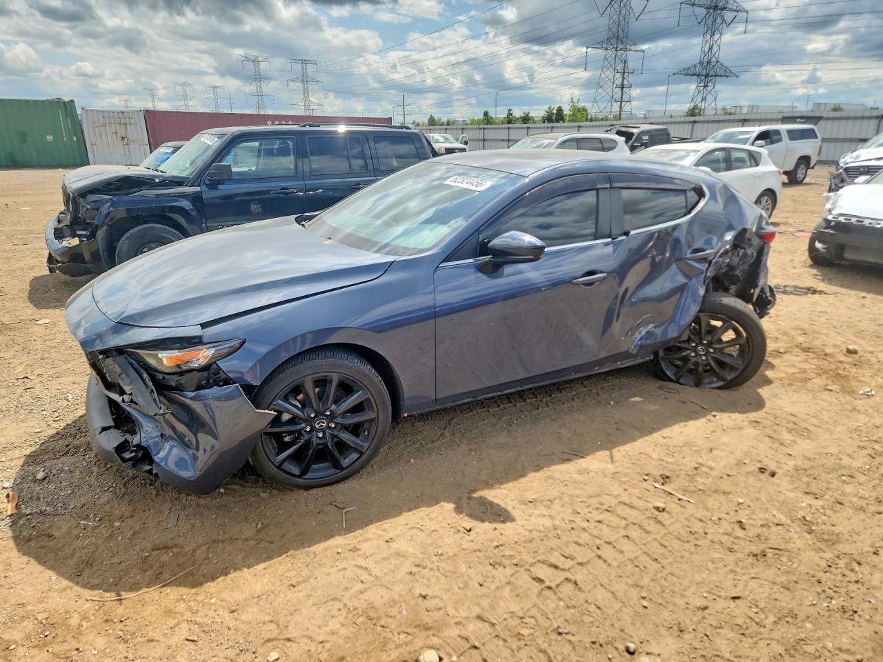2024 Mazda 3 S Carbon Edition, VIN JM1BPBLM7R1655777 — Зад