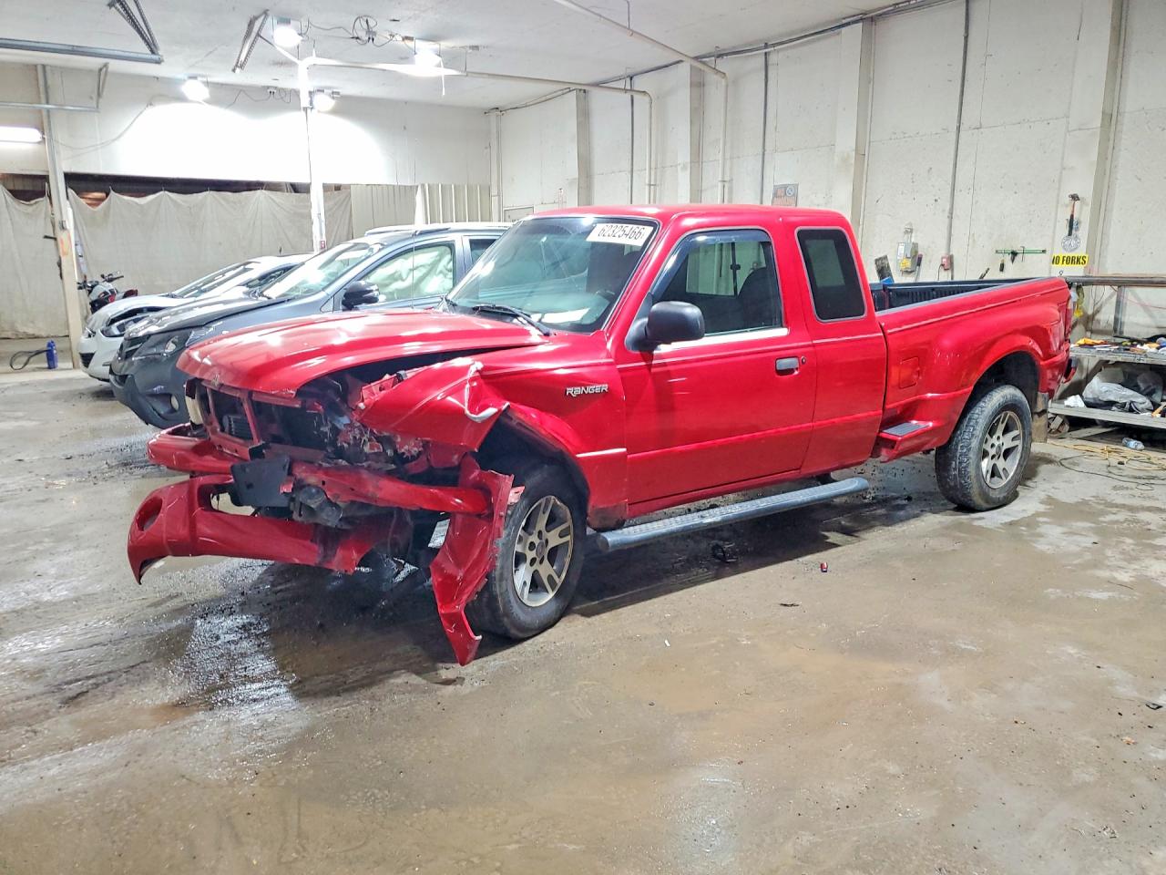 2003 Ford Ranger XL, VIN 1FTYR14V53PA88088 — Front end