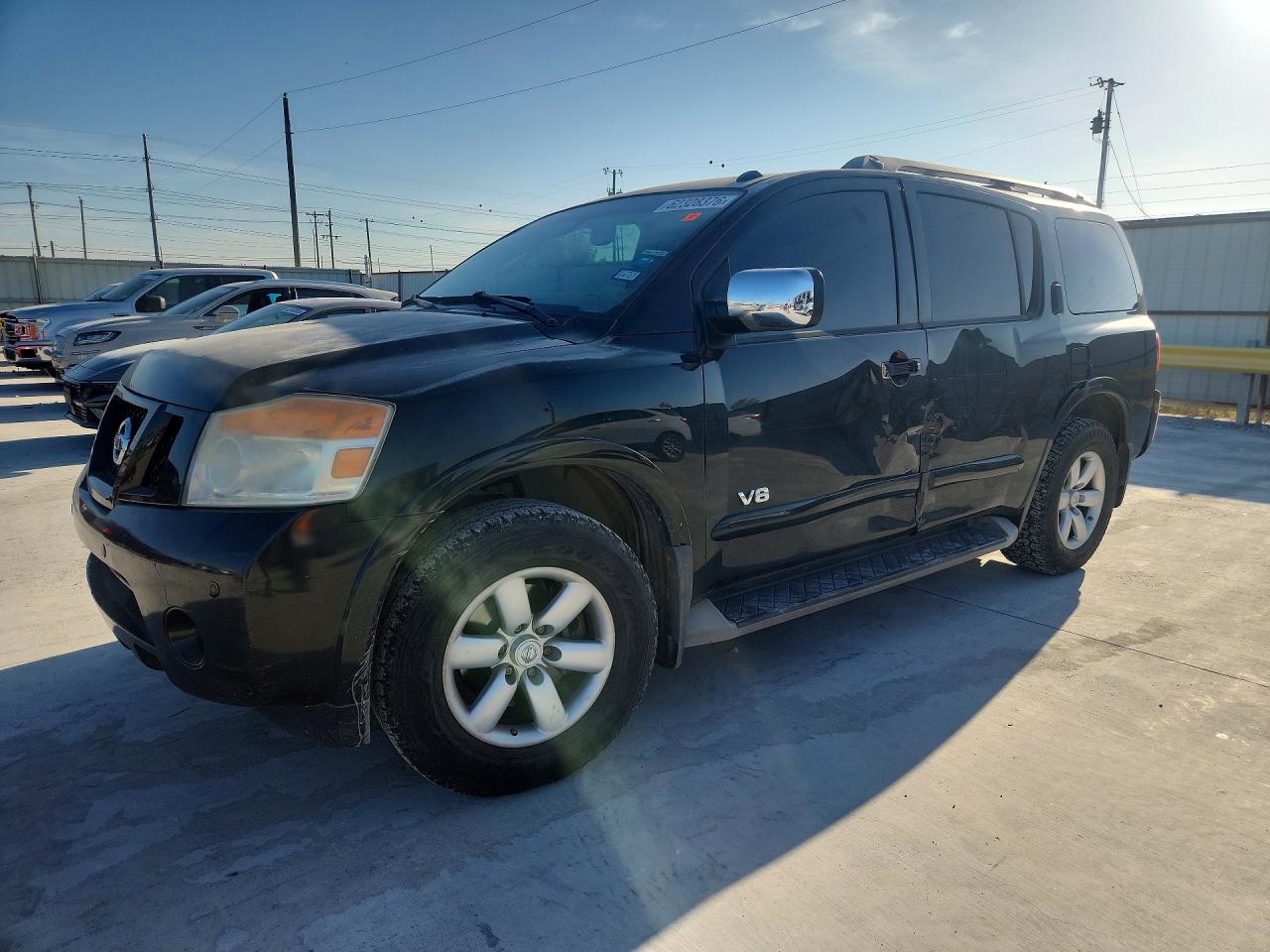 2008 Nissan Armada LE, VIN 5N1BA08D98N626248 — Side