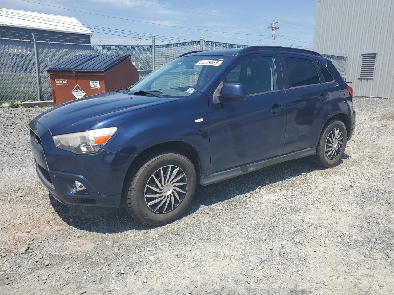 2011 Mitsubishi Outlander Sport GT, VIN JA4AJ4AU8BZ601546 — Minor dents and scratches