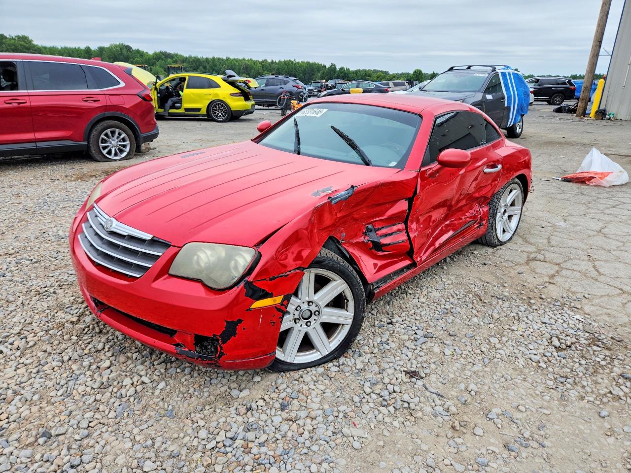 2004 Chrysler Crossfire, VIN 1C3AN69L64X022916 — Front end