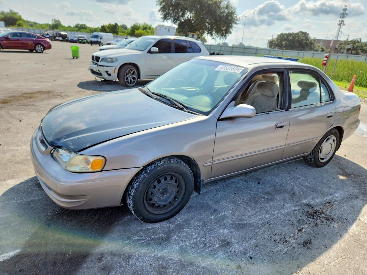 1998 Toyota Corolla LE, VIN 1NXBR18E5WZ139154 — Rear end