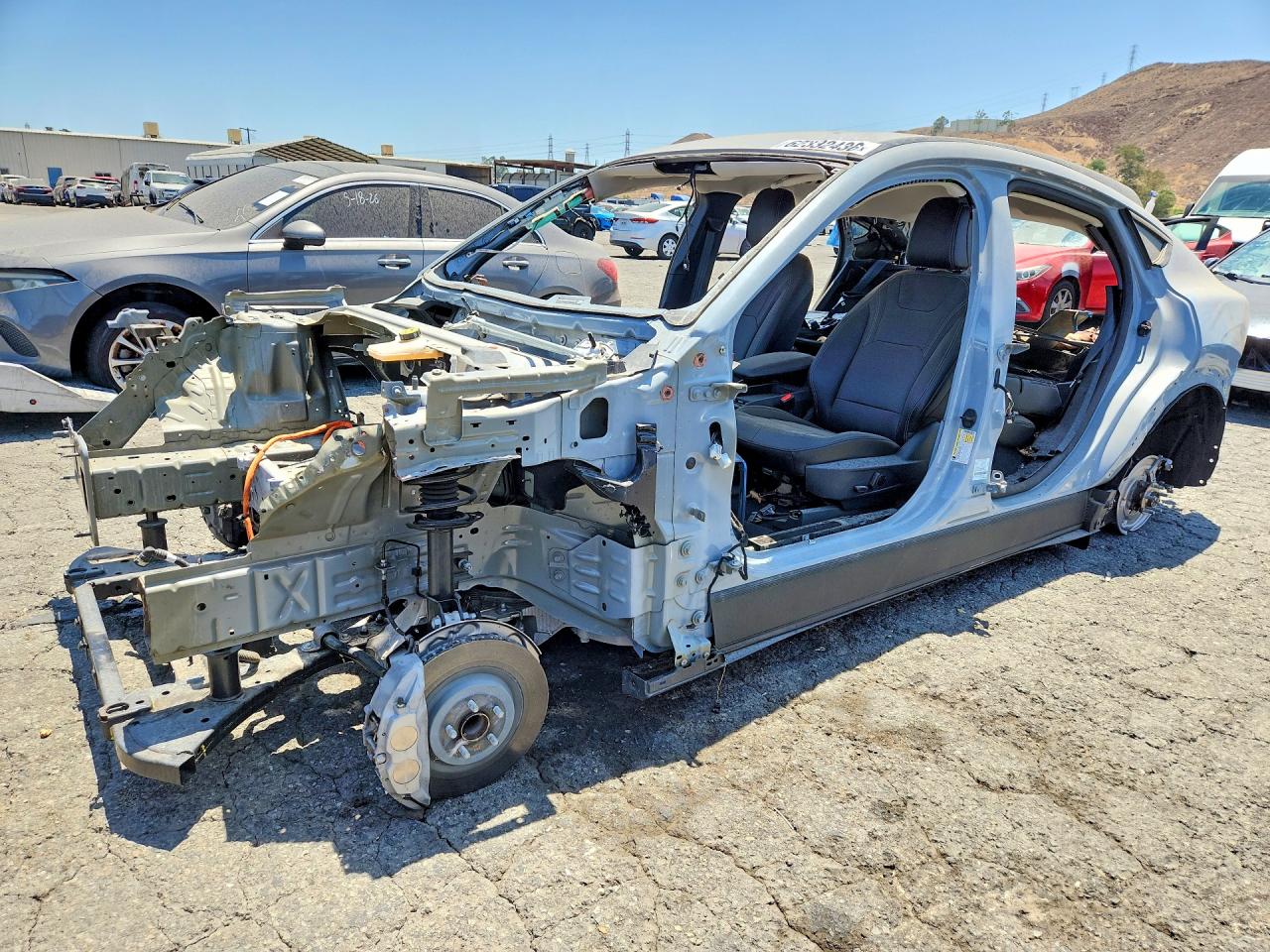 2025 Ford Mustang Mach-E Premium, VIN 3FMTK3R7XSMA34239 — Stripped