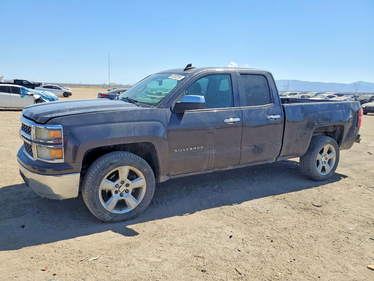2015 Chevrolet Silverado 1500 Work Truck, VIN 1GCRCPEC2FZ307488 — Rear end