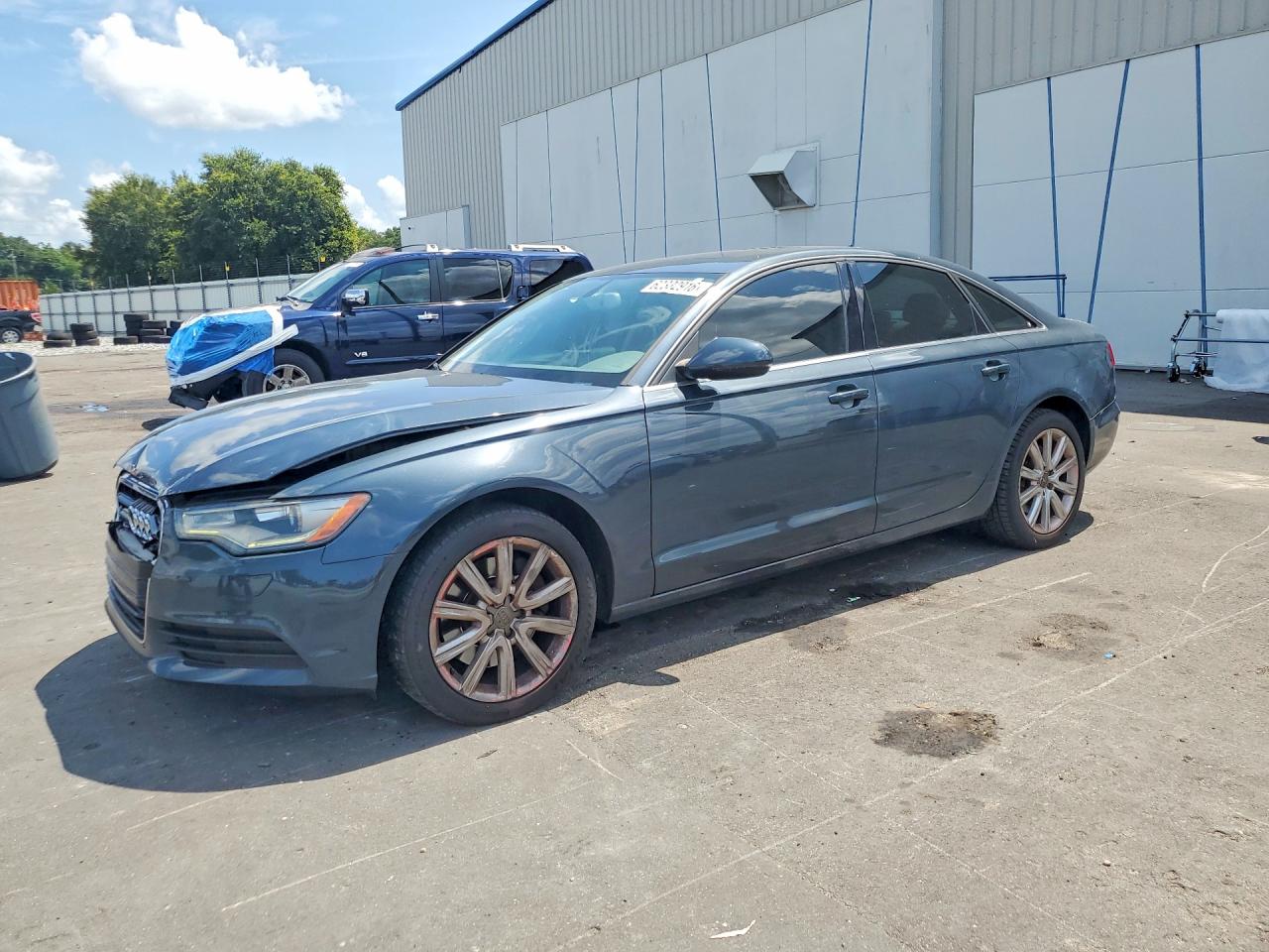2015 Audi A6 Premium, VIN WAUCFAFC9FN006407 — Front end