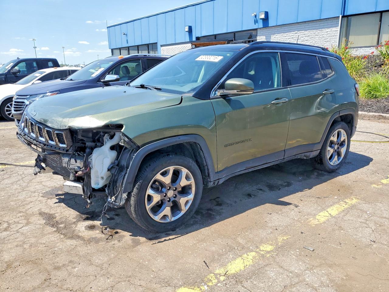 2020 Jeep Compass Limited, VIN 3C4NJDCB9LT159923 — Front end
