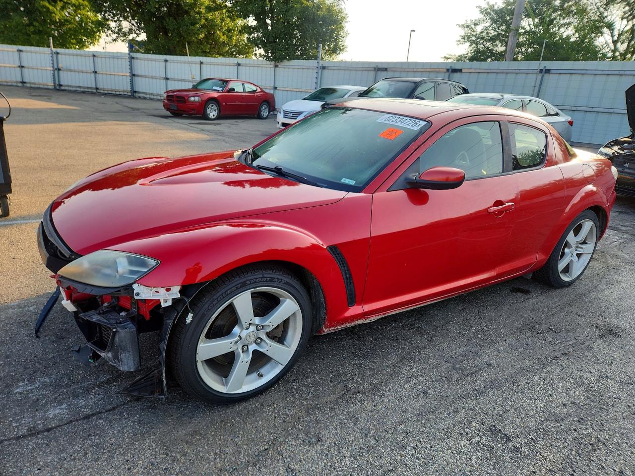 2004 Mazda RX-8, VIN JM1FE173X40100677 — Front end